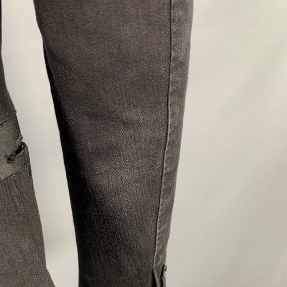 CoSTUME NATIONAL Size 36 Black Cotton Blend Peak Lapel Sport Coat - Picture 6 of 11